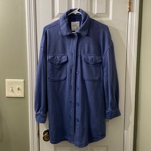 Avec Les Filles Shirt Jacket, size small